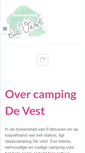 Mobile Screenshot of campingdevest.nl